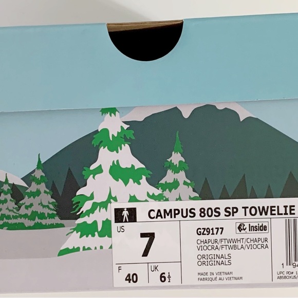 adidas Campus ❌SOLD🎁 80 x South Park Towelie W8 M7 - Picture 10 of 12